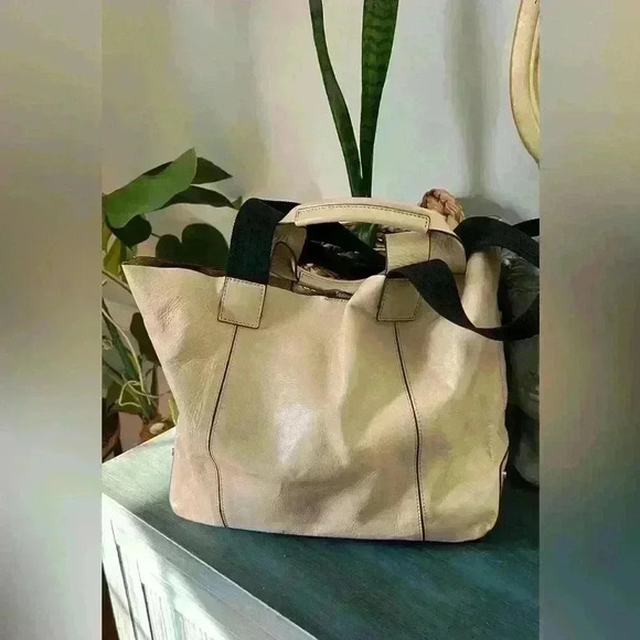 Treasure & Bond leather bag with Double straps. Handles. - Picture 1 of 10